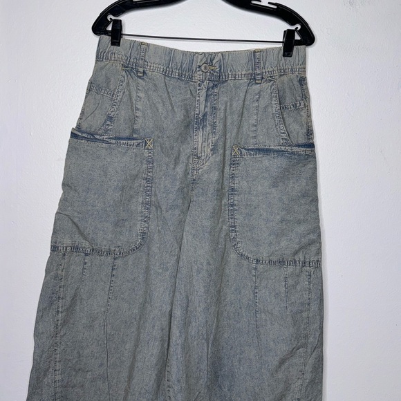 We The Free Shibuya Pull-On Wide-Leg Jeans Size Small - Picture 8 of 13